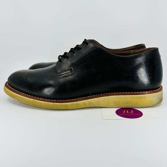 Red Wing Men's 3103 Heritage Work Postman Charcoal Leather Oxfords Size 12D - Picture 5 of 11